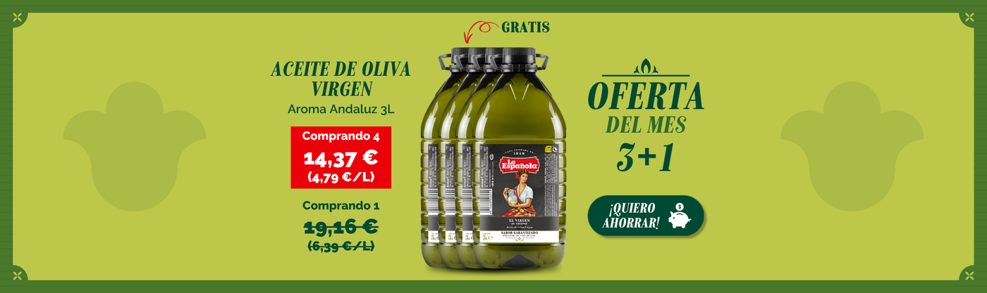 Aceite de oliva en gran formato