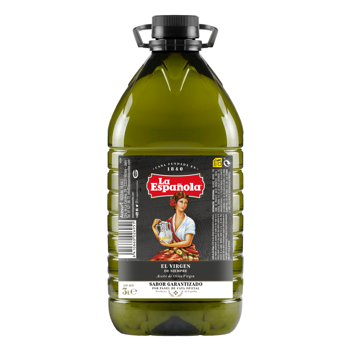 Aceite de Oliva Virgen Aroma Andaluz Garrafa 3L