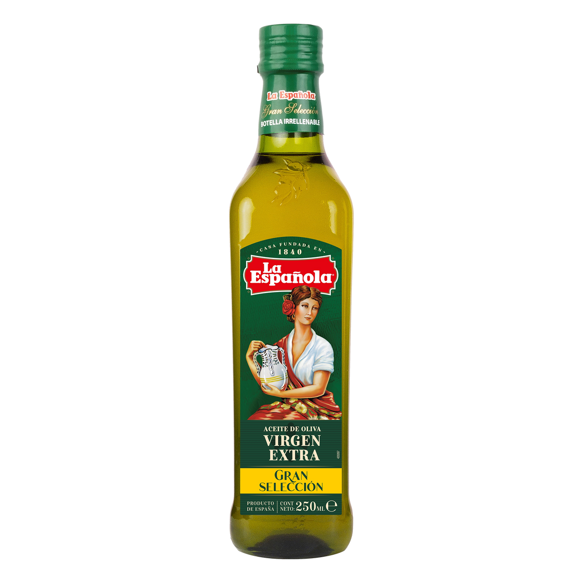 Aceite de Oliva Virgen Extra Gran Selección La Española Botella Crista – La  Española Aceites