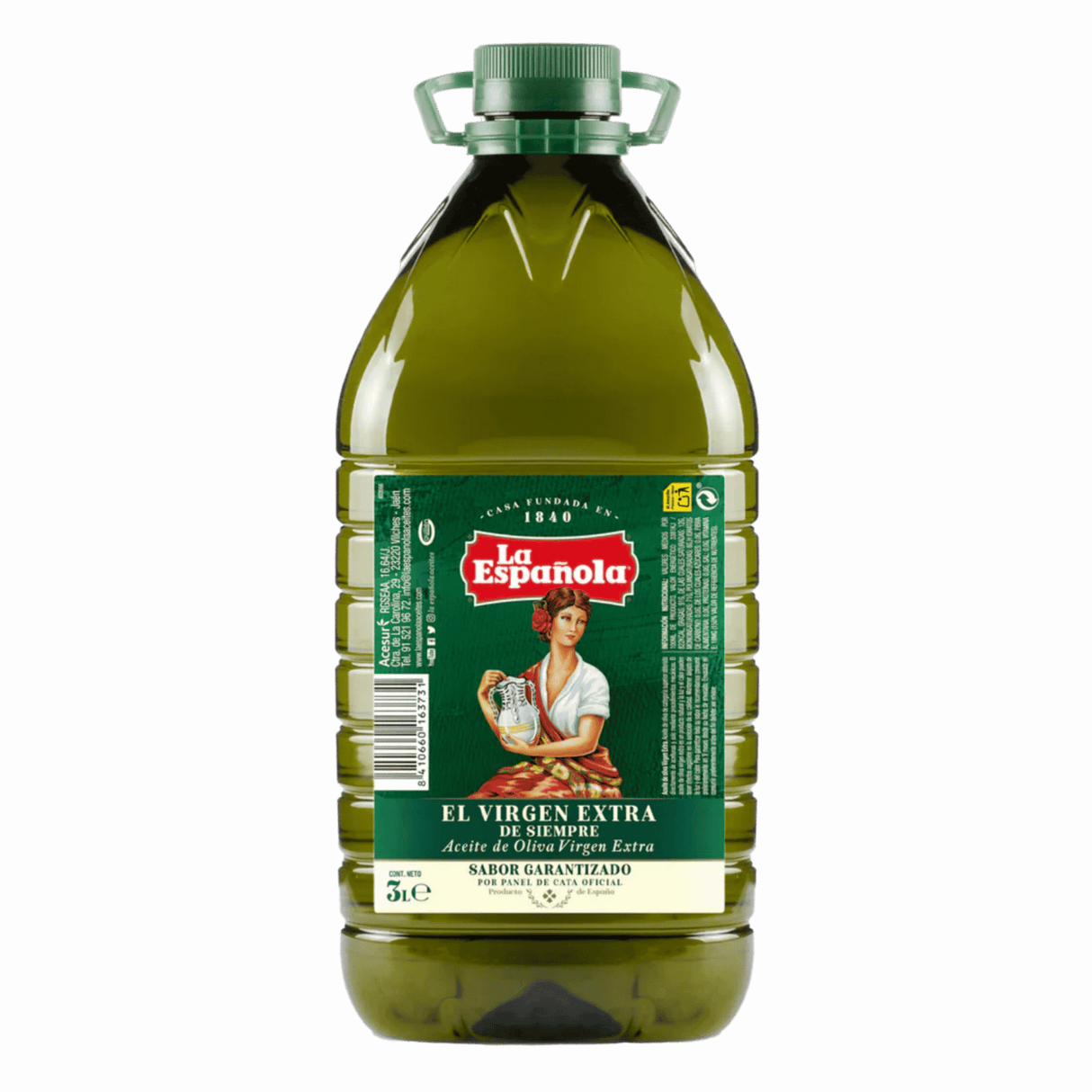 Aceite de Oliva Virgen Extra Garrafa 3L