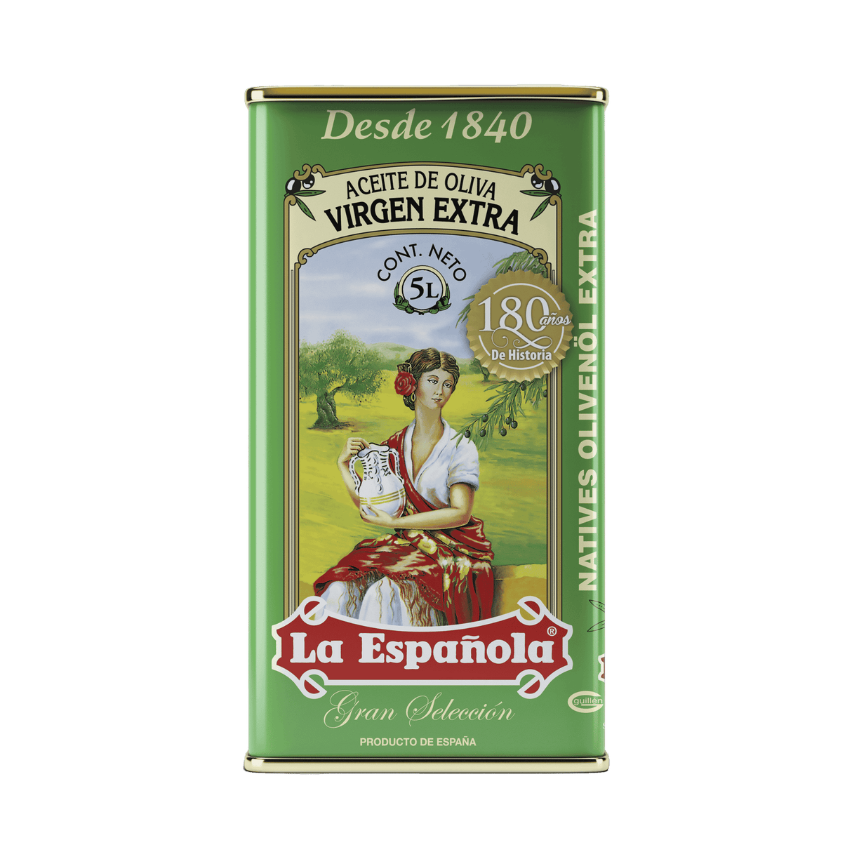 Aceite de Oliva Virgen Extra Gran Selección Lata 5 litros