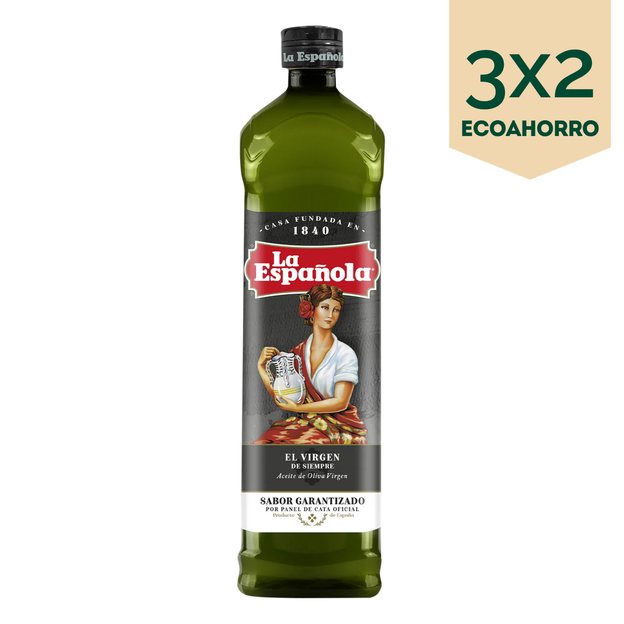 Aceite de Oliva Virgen Aroma Andaluz La Española en Botella de 1L