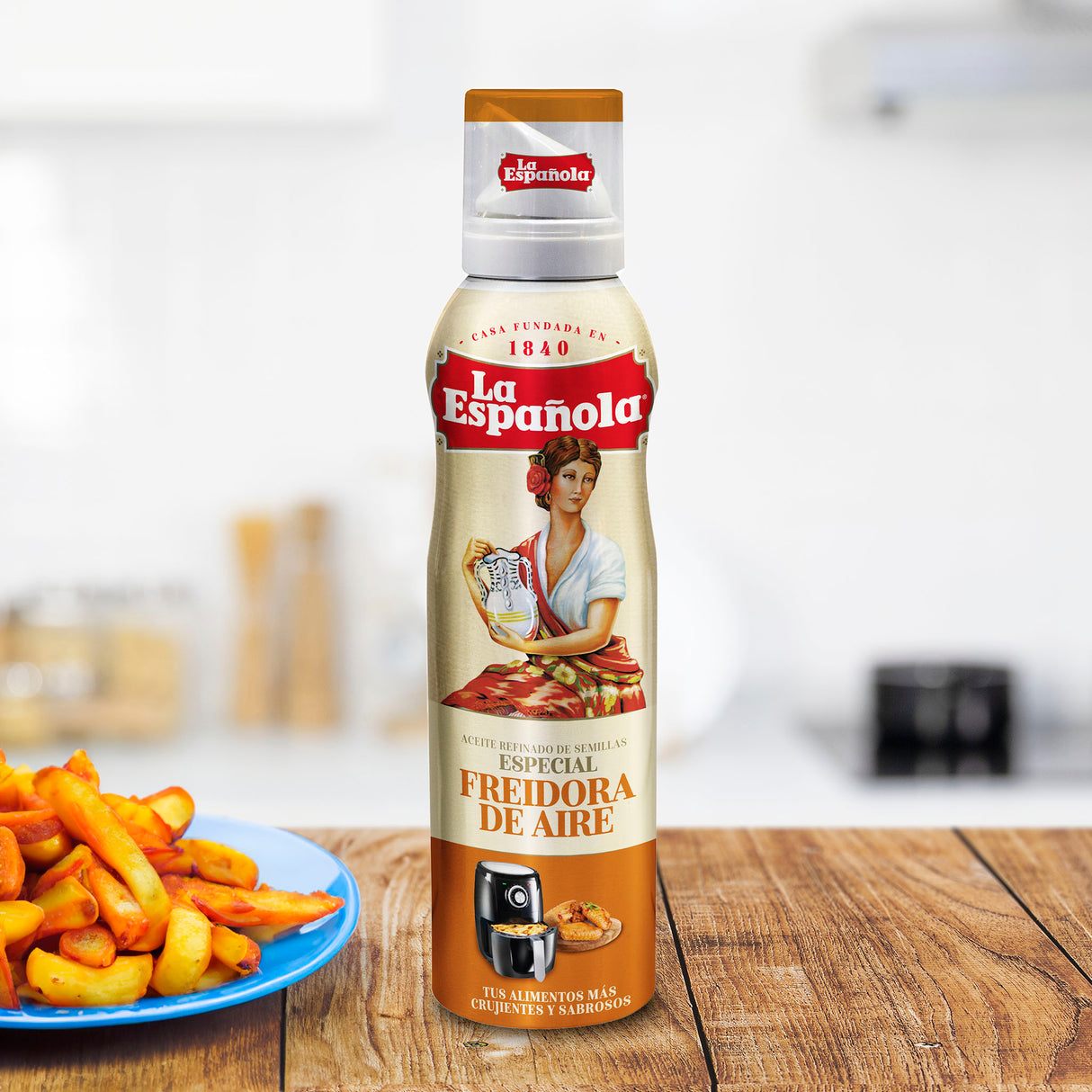 Aceite La Española en Spray Especial Freidora de Aire