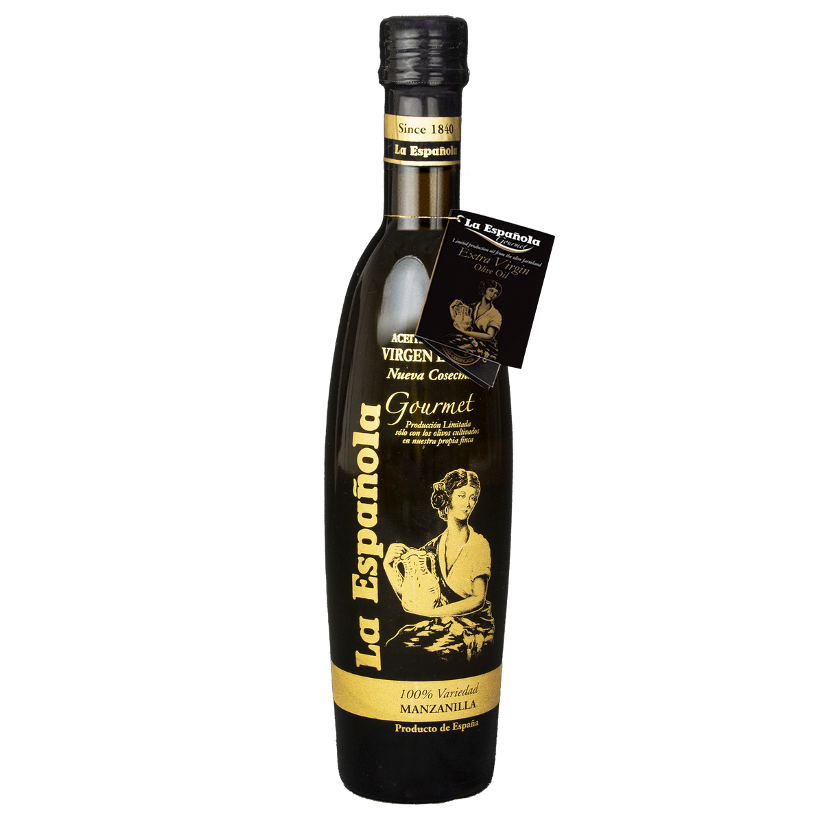Aceite de Oliva Virgen Extra Gourmet Manzanilla La Española Botella Cristal 500ml