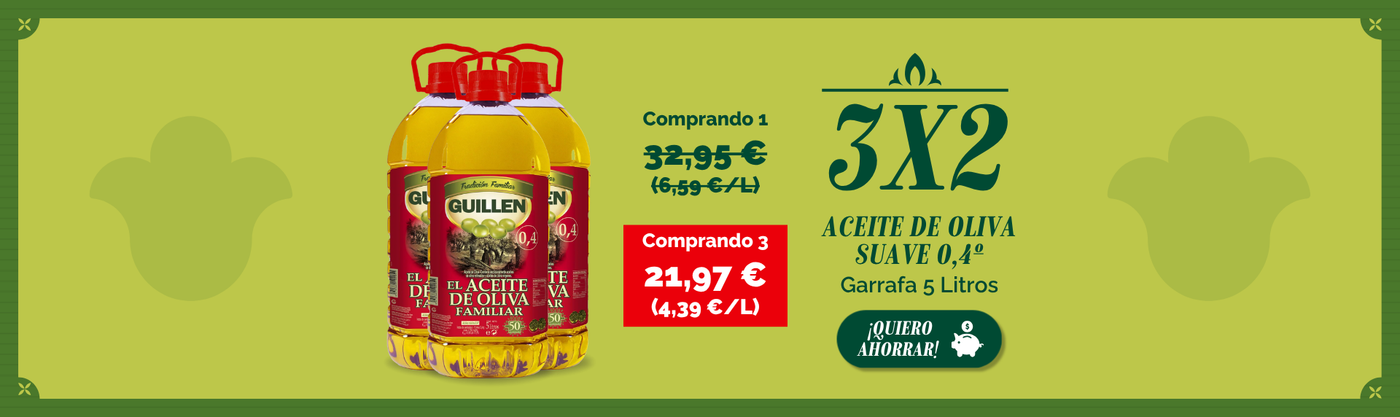 aceite de oliva suave gran formato