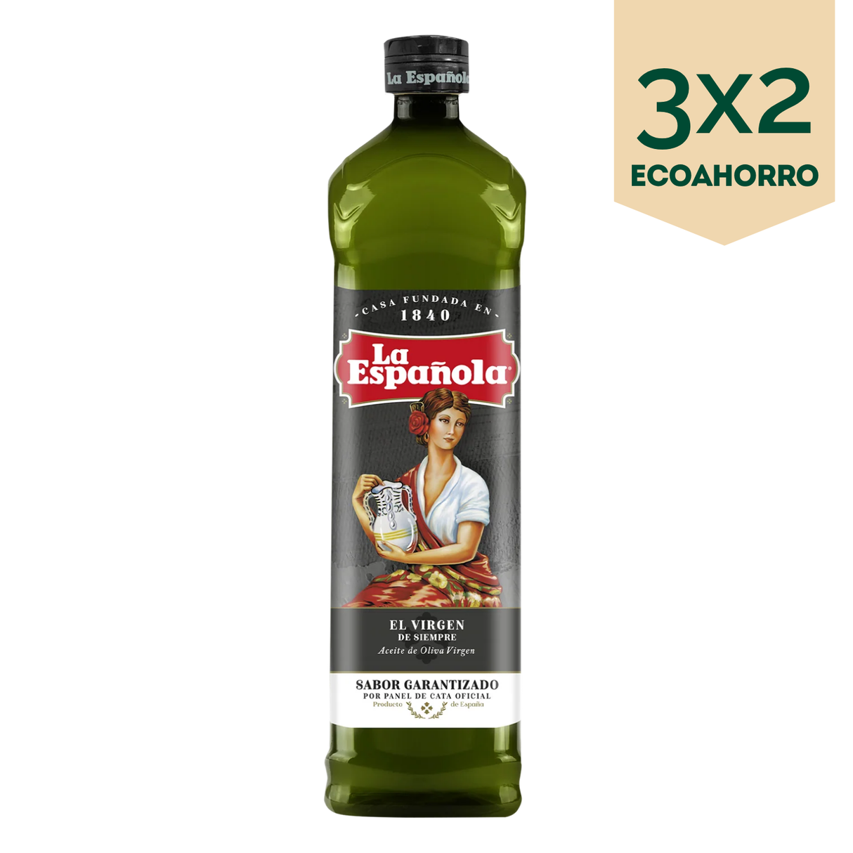 Aceite de Oliva Virgen Aroma Andaluz La Española en Botella de 1L