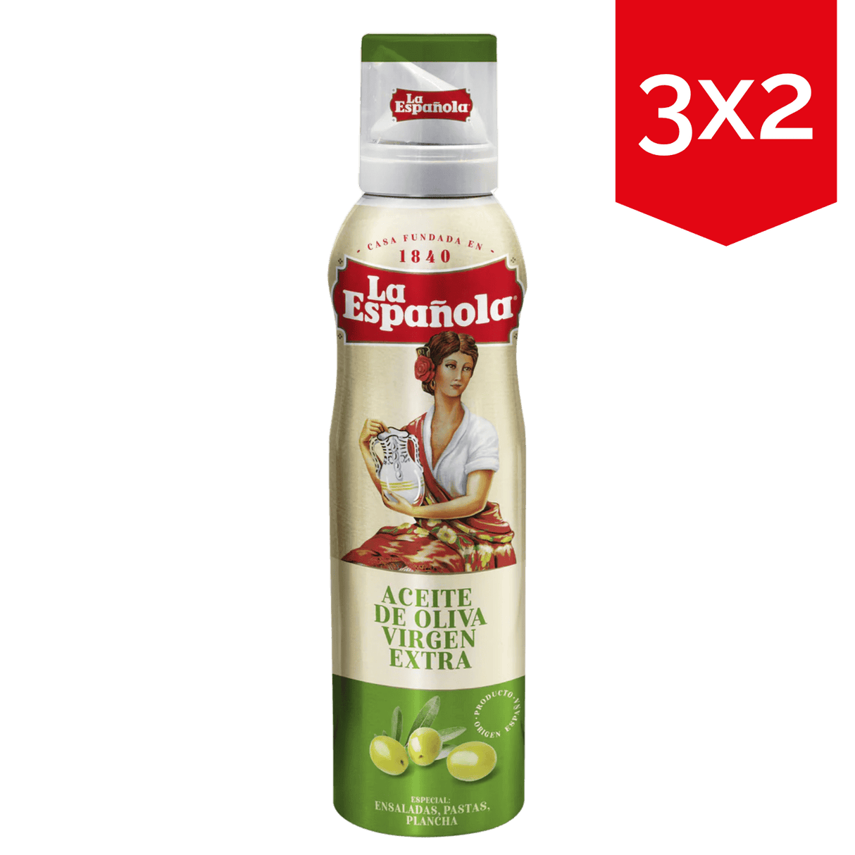 Aceite de Oliva Virgen Extra La Española en Spray de 200ml