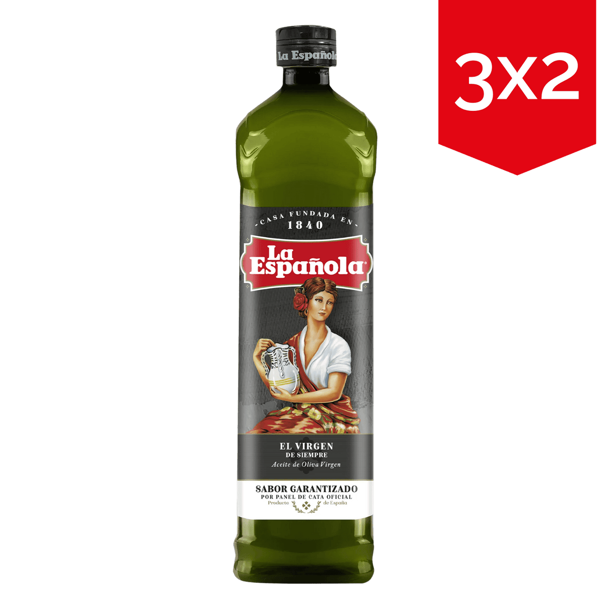 Aceite de Oliva Virgen Aroma Andaluz La Española en Botella de 1L