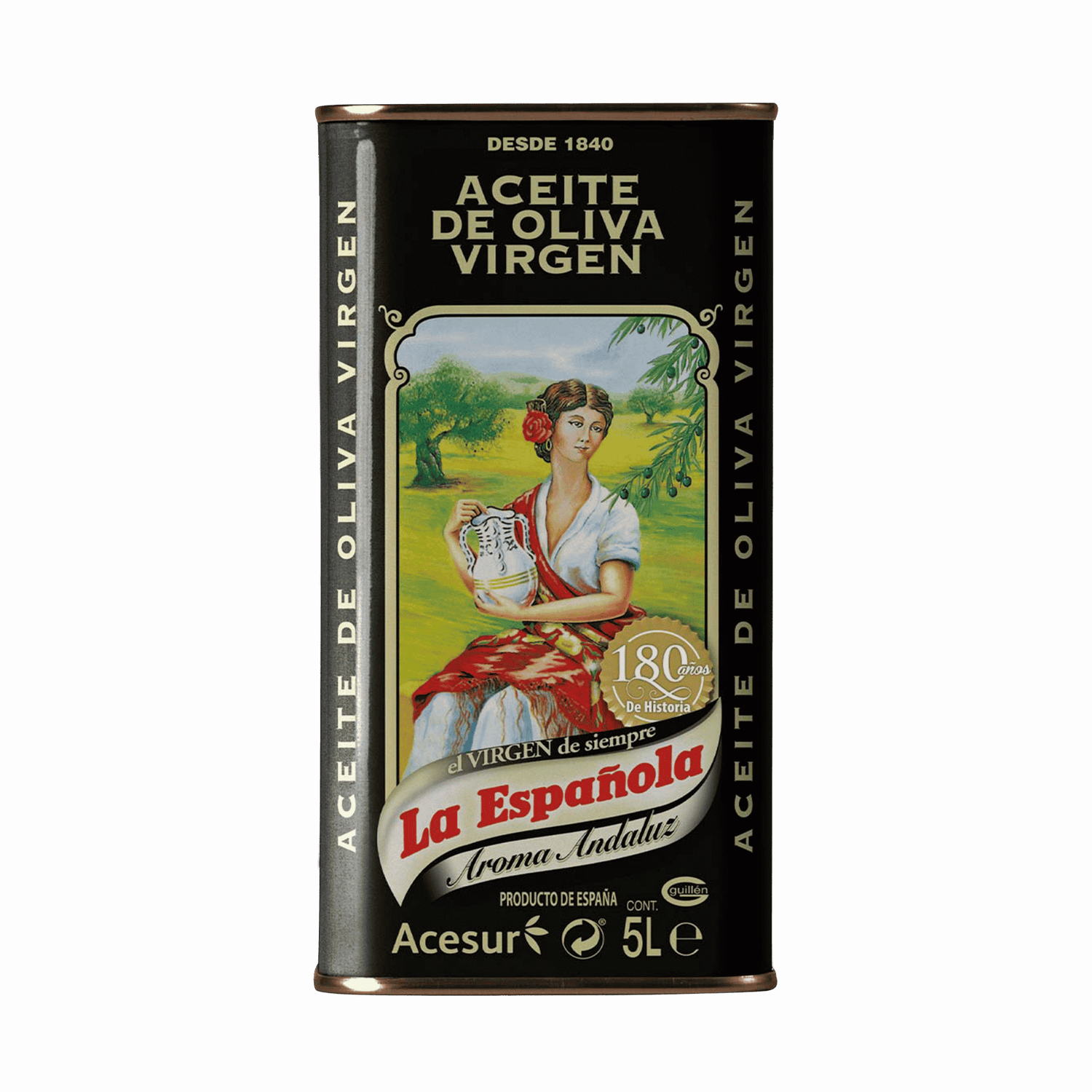 Aceite de Oliva Virgen Aroma Andaluz La Española en Lata 5L