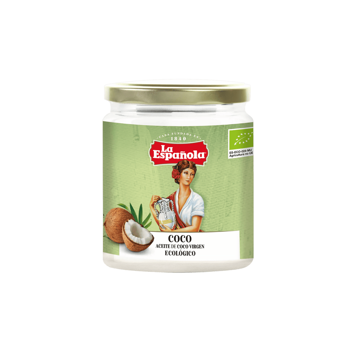 Aceite de coco orgánico virgen Soy Plus