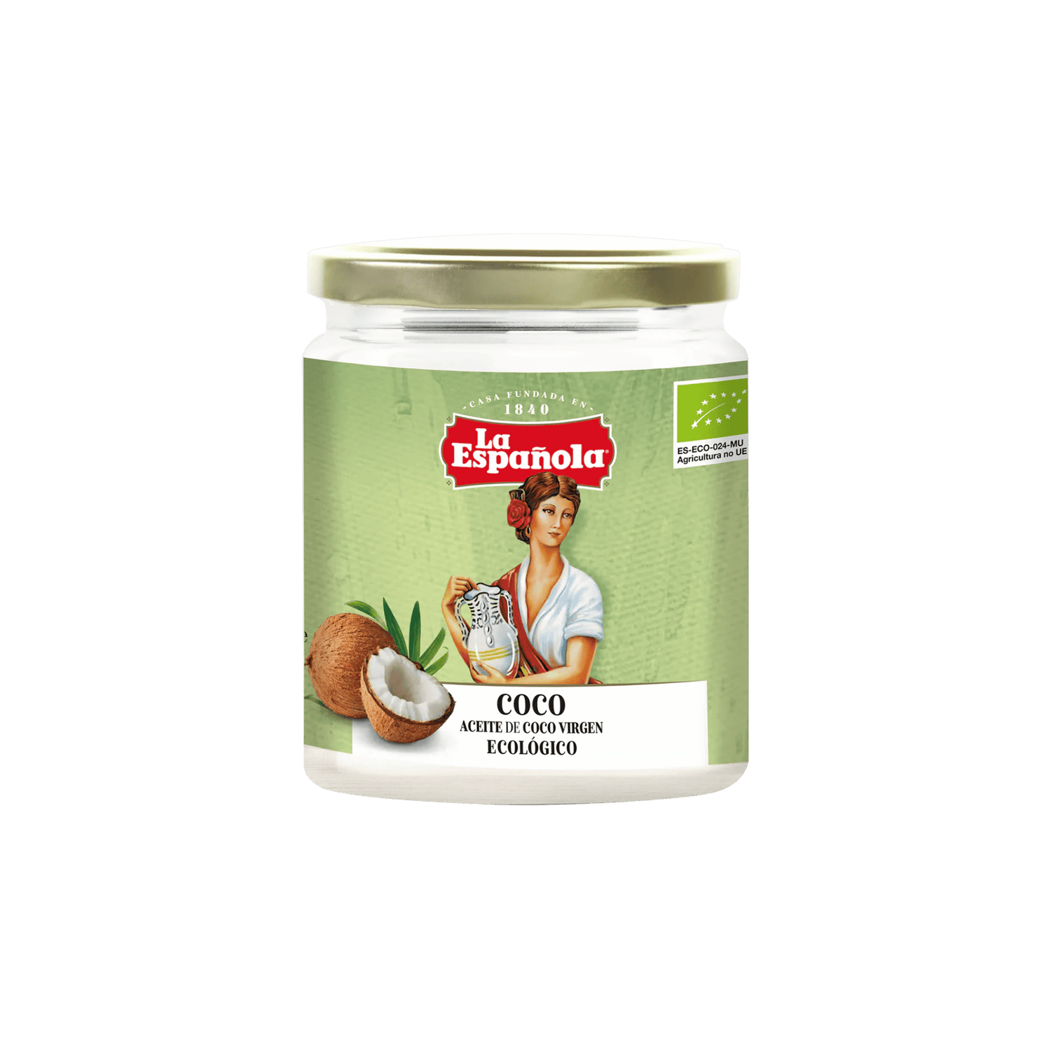 Aceite de coco orgánico virgen Soy Plus