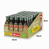Bandejas expositorias (4x50) 200 miniaturas de Aceite de Oliva Virgen Extra Ecológico de 20ml