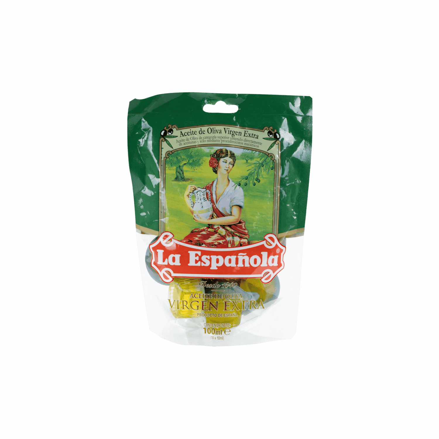 Bolsa de 10 monodosis de Aceite de Oliva Virgen Extra de 10 ml