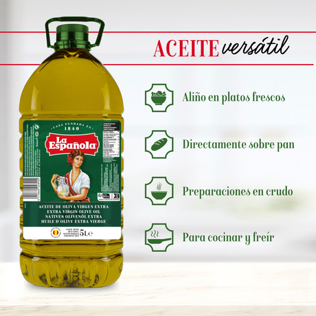 Aceite de Oliva Virgen Extra La Española Selección Mediterránea 5L