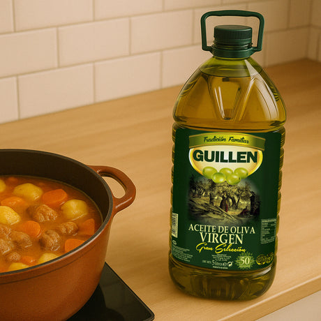 Aceite de oliva virgen Gran Selección Guillén garrafa de 5L