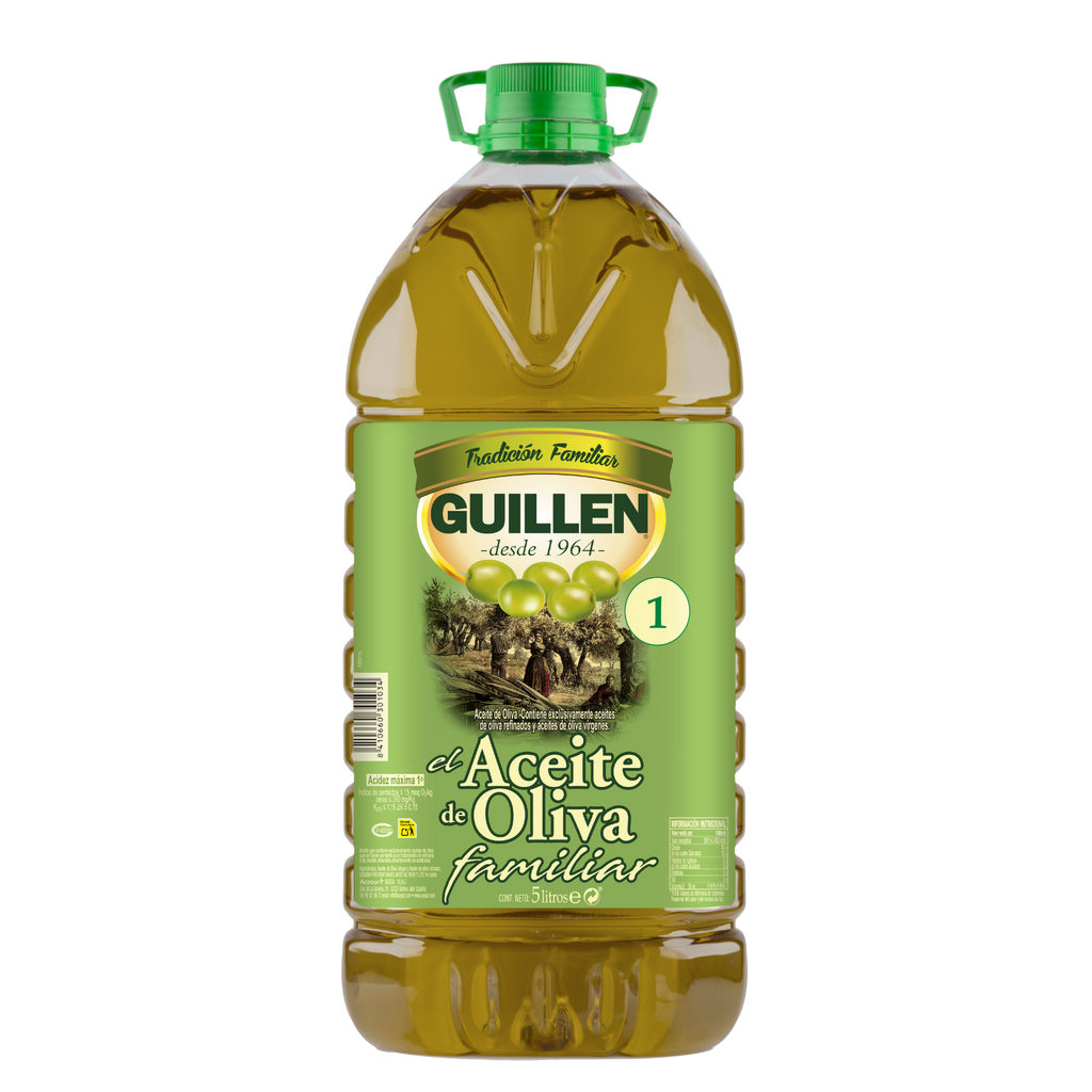 Aceite de Oliva Intenso 1º Guillén en Garrafa 5L