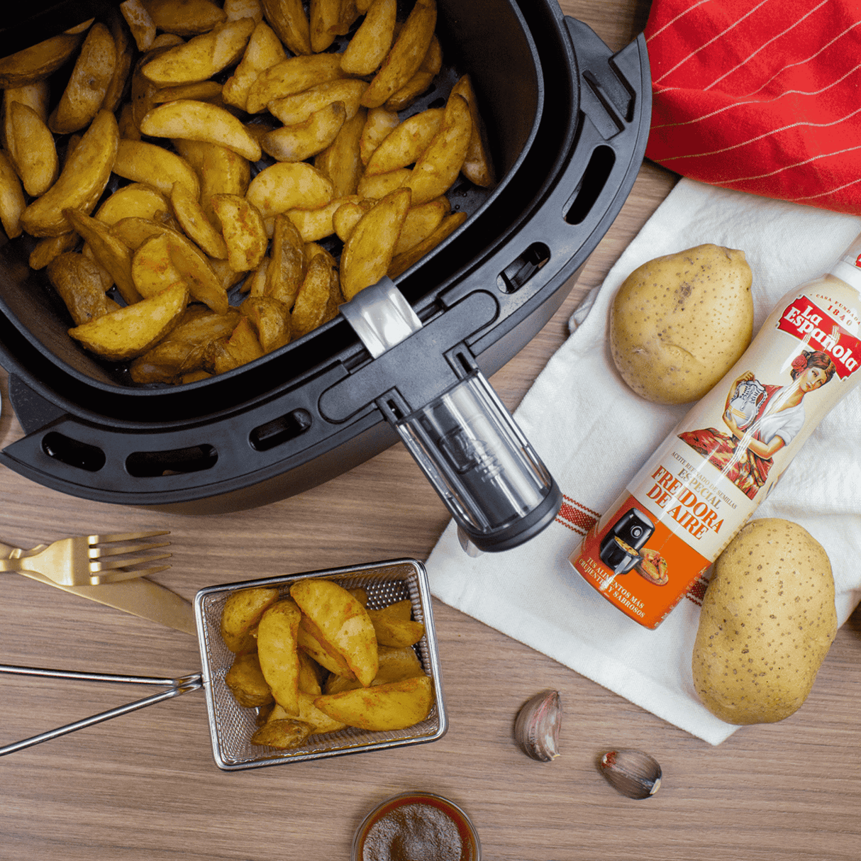 Aceite La Española en Spray Especial Freidora de Aire