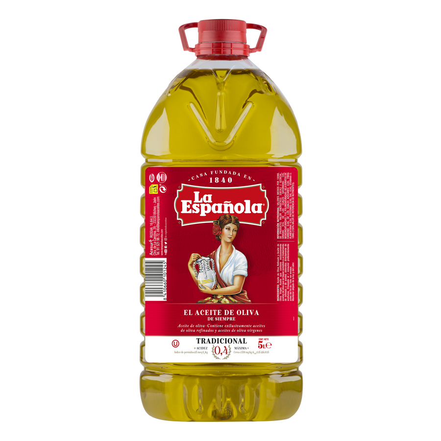La Española Aceite de Oliva Suave 0,4º 5L