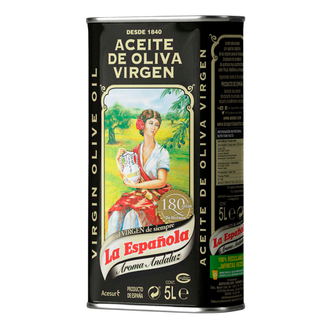 Aceite de Oliva Virgen Aroma Andaluz La Española en Lata 5L