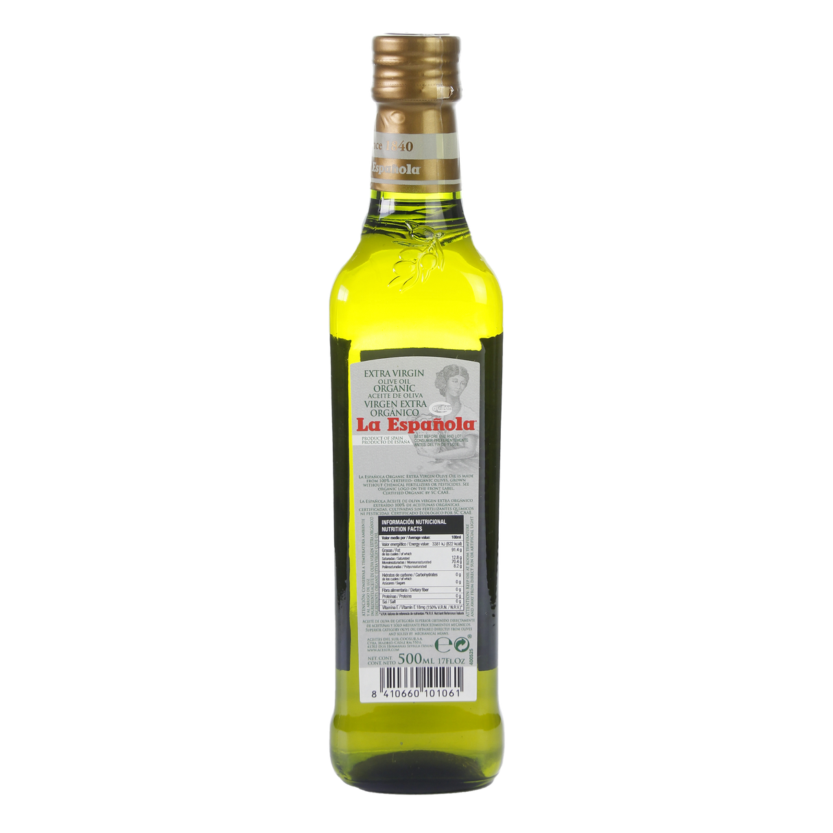 Aceite de oliva virgen extra ecológico