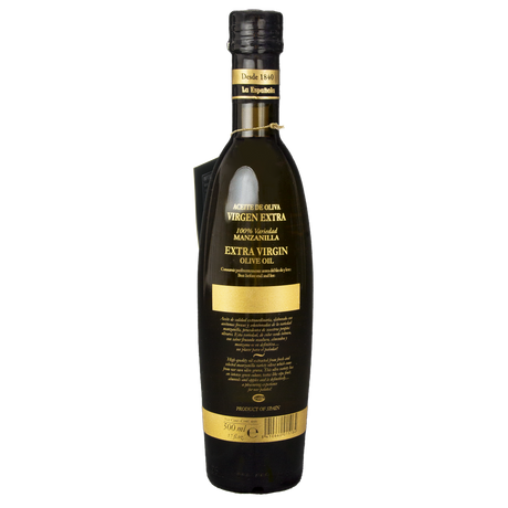 Aceite de Oliva Virgen Extra Gourmet Manzanilla La Española Botella Cristal 500ml